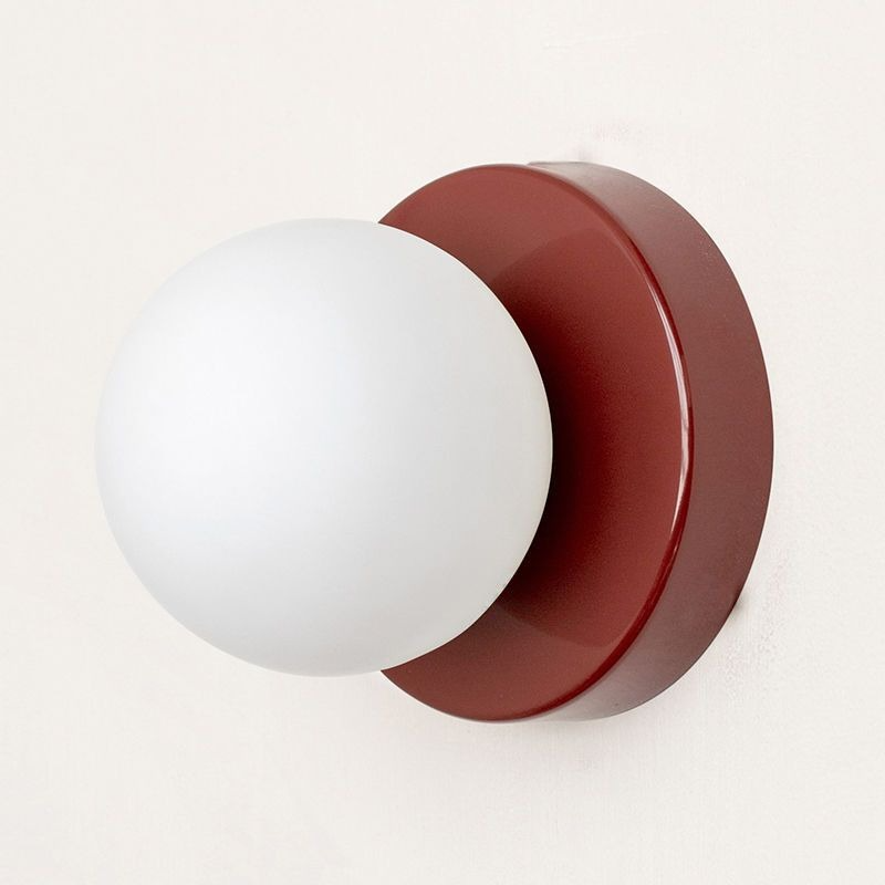 Glass Dome LED Wall Light