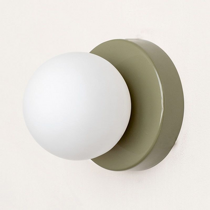 Glass Dome LED Wall Light