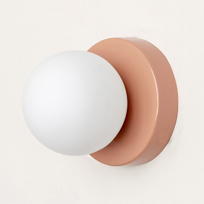 Glass Dome LED Wall Light