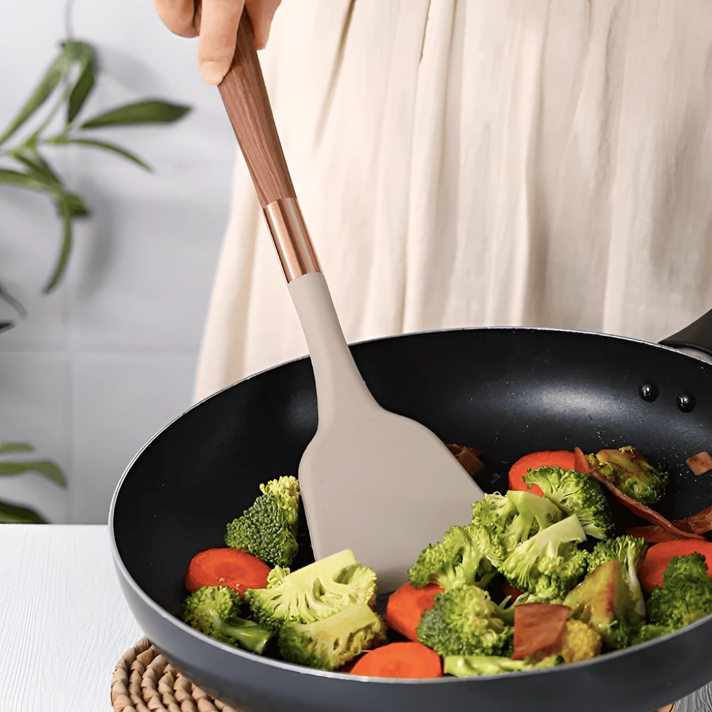 Stainless Steel Kitchen Utensils | 10 Piece Cooking Set