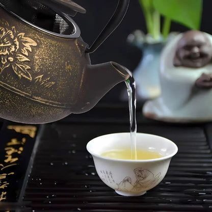 Japanese Cast Iron Teapot Tea Kettle