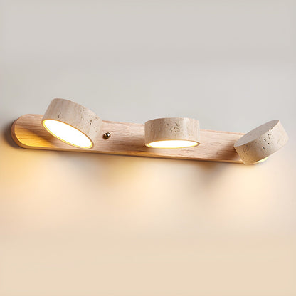 Travertine Dual Mount Wall Light
