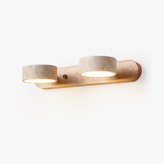 Travertine Dual Mount Wall Light