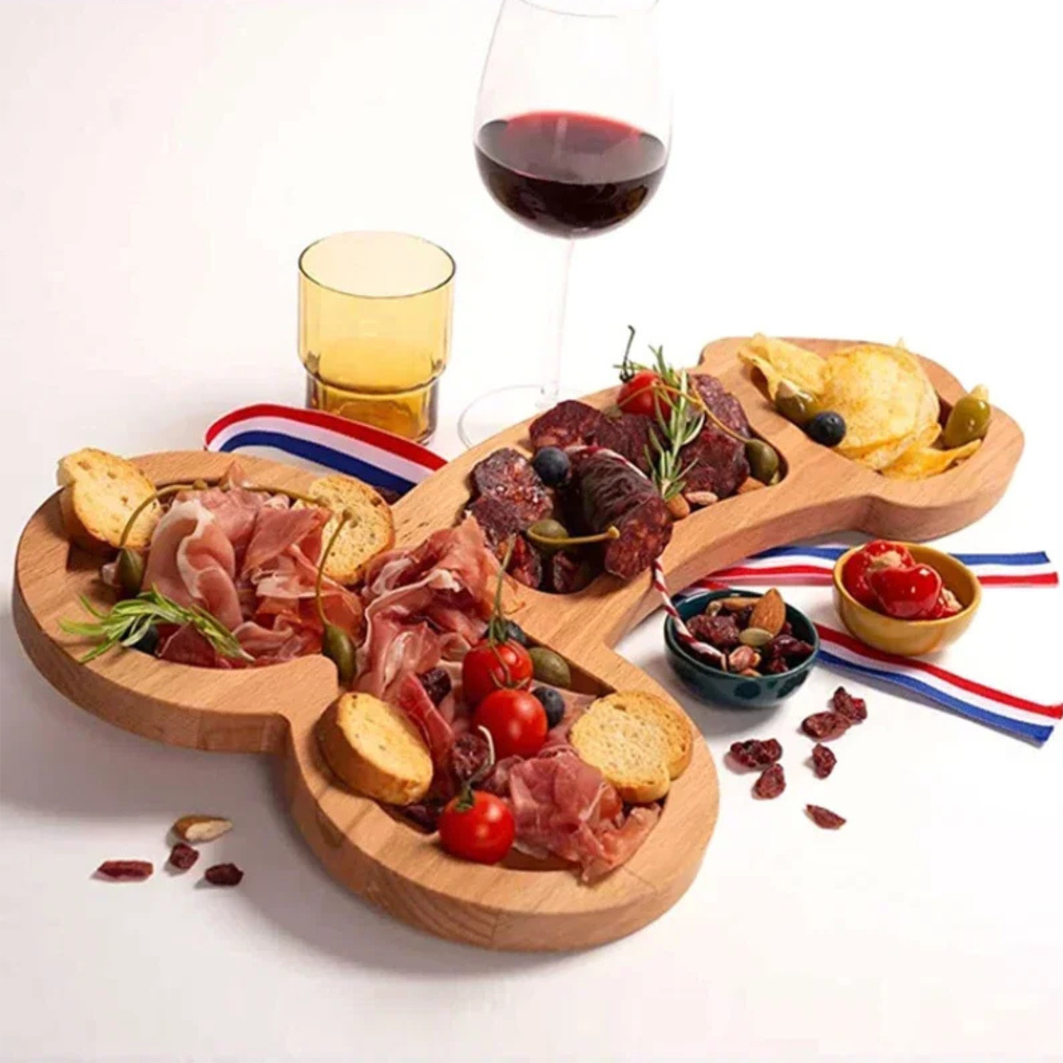 ArtZ® Spitting Cobra Charcuterie Board Spitting Cobra Charcuterie Board Small Length 9.4 inch (24 cm)