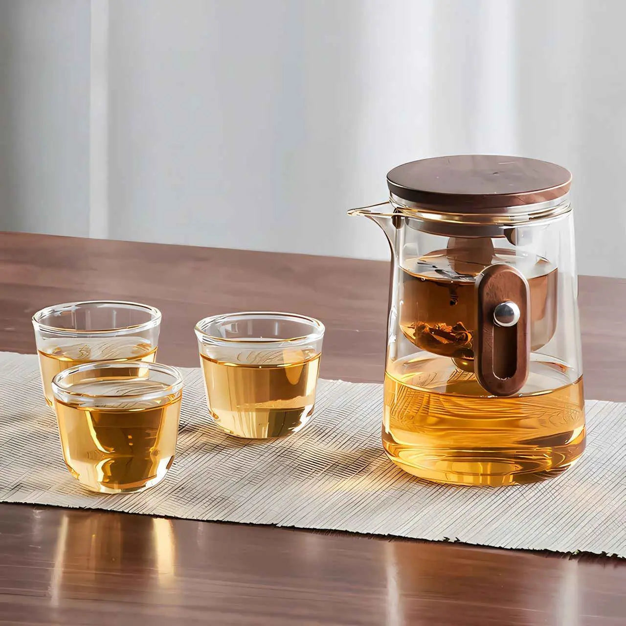 Travel Glass Tea Brewing Set