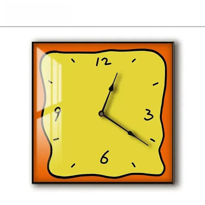 Graffiti Art Style Silent Wall Clock