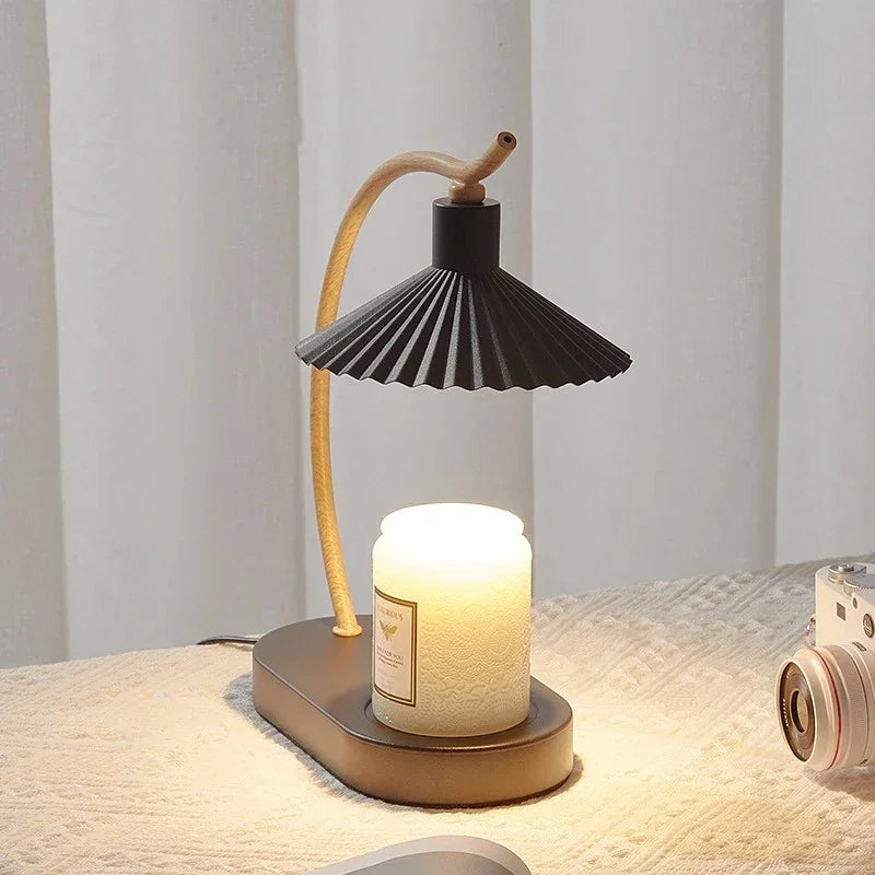 Metal Shade Candle Warmer Lamp