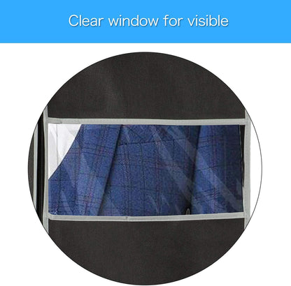10-Pack Breathable Clothes Garment Bag | Hanging Suit Storage Covers