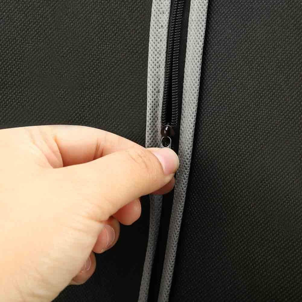 10-Pack Breathable Clothes Garment Bag | Hanging Suit Storage Covers