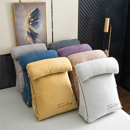 Ergonomic Backrest Reading Pillow | Plush Arm Support