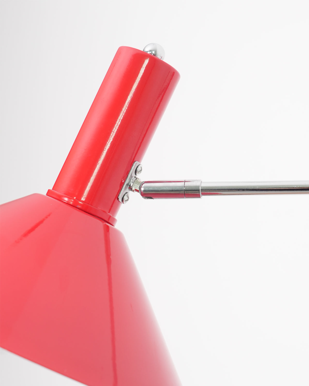 Retro Wall Light | Angled Cone Shade Plug In Swing Arm Sconce