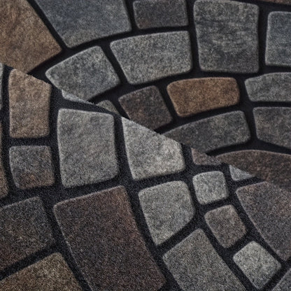 Half Moon Mosaic Door Mat
