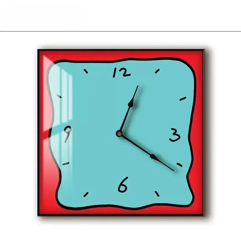 Graffiti Art Style Silent Wall Clock