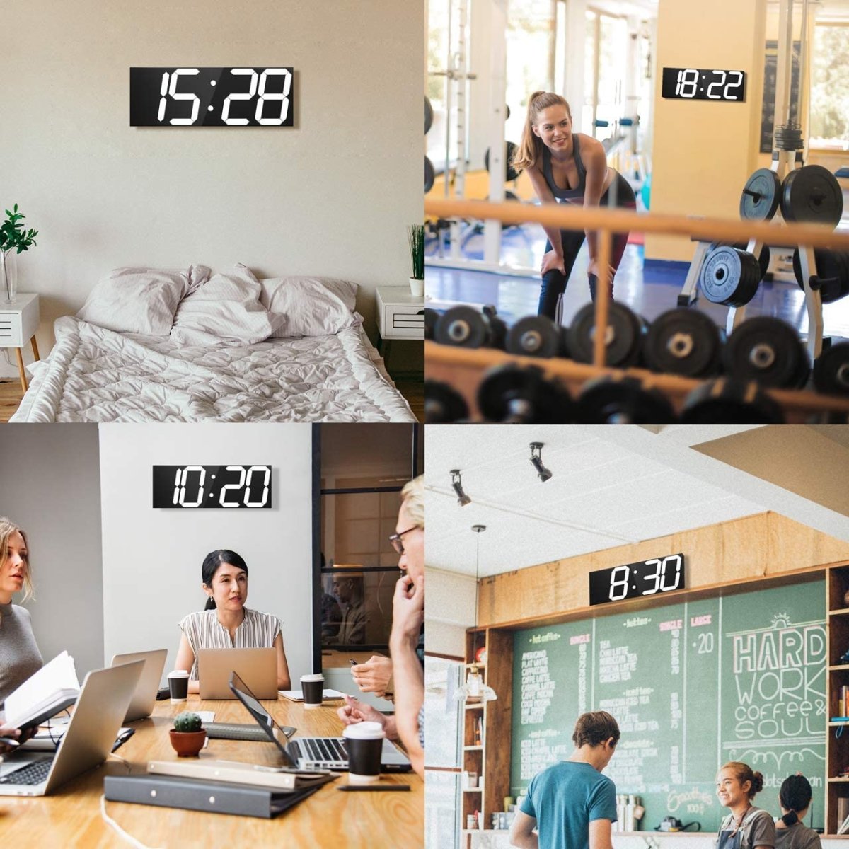 Classic Digital Giant Clock My Wall Clock