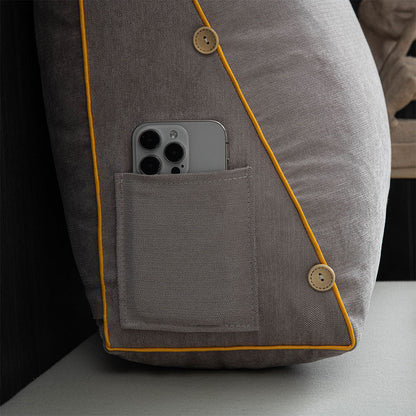 Ergonomic Backrest Reading Pillow | Plush Arm Support