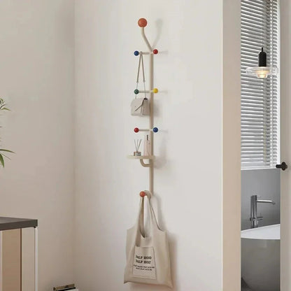 Vertical Wall Mounted Coat Rack Panel