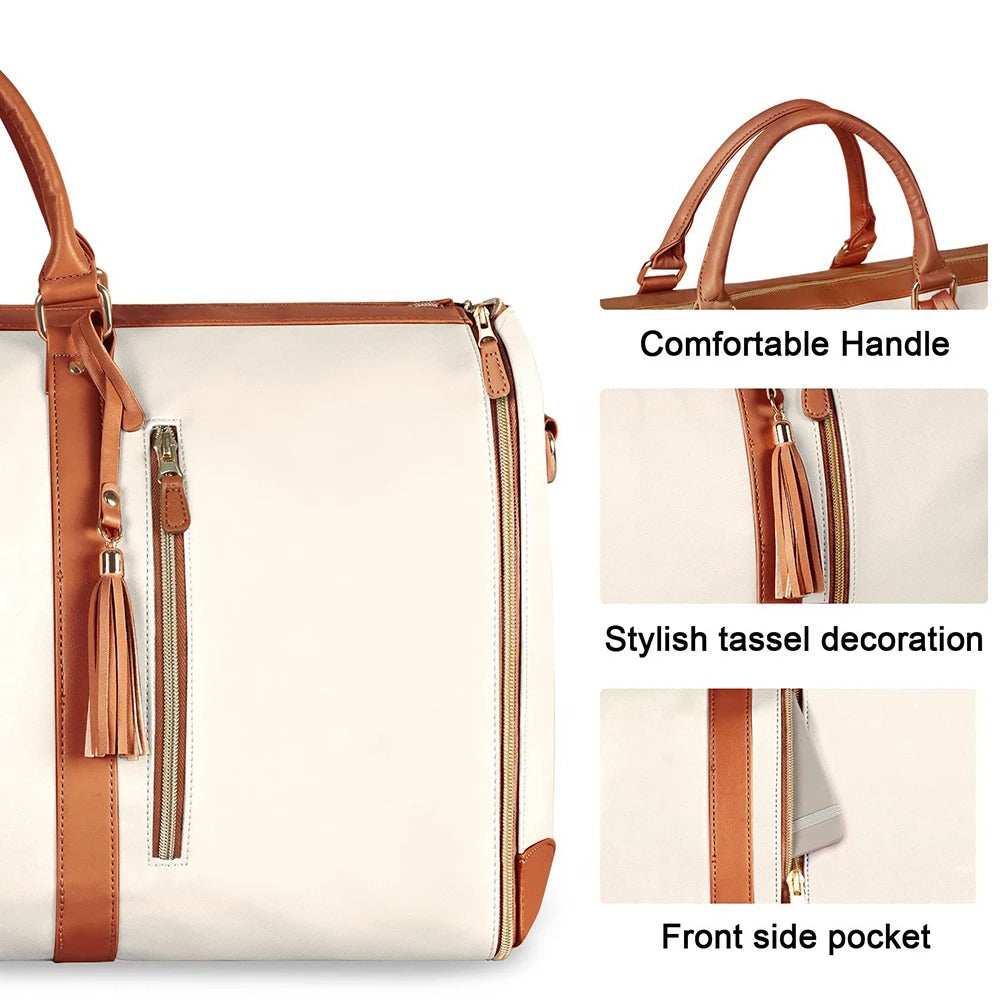 Convertible Garment Duffel Bag | Foldable Travel Suit Bag