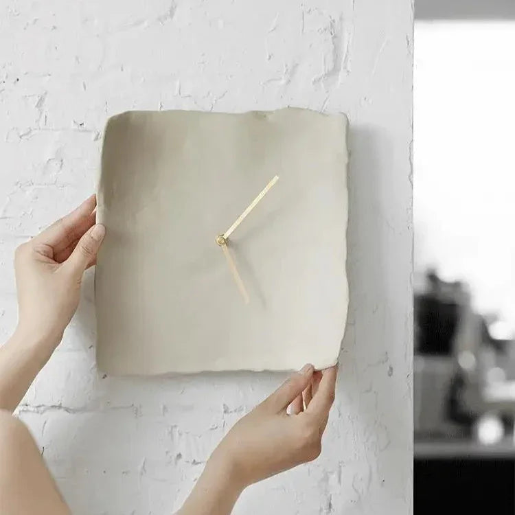 Square Minimal Dial Wall Clock