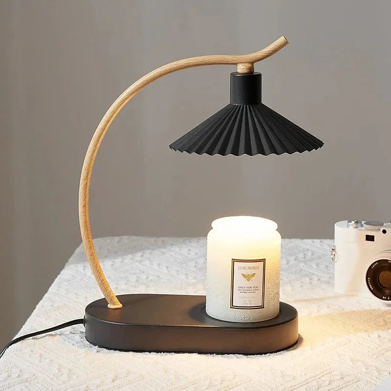 Metal Shade Candle Warmer Lamp