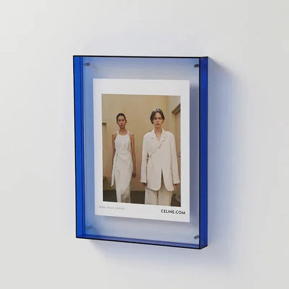 Acrylic Photo Frame with Tinted Edge Detail