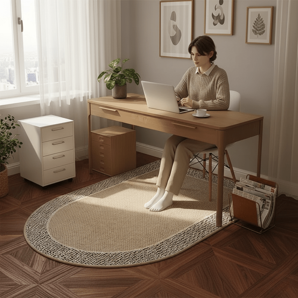 Modern Office Chair Mat | Hard Floor Protector