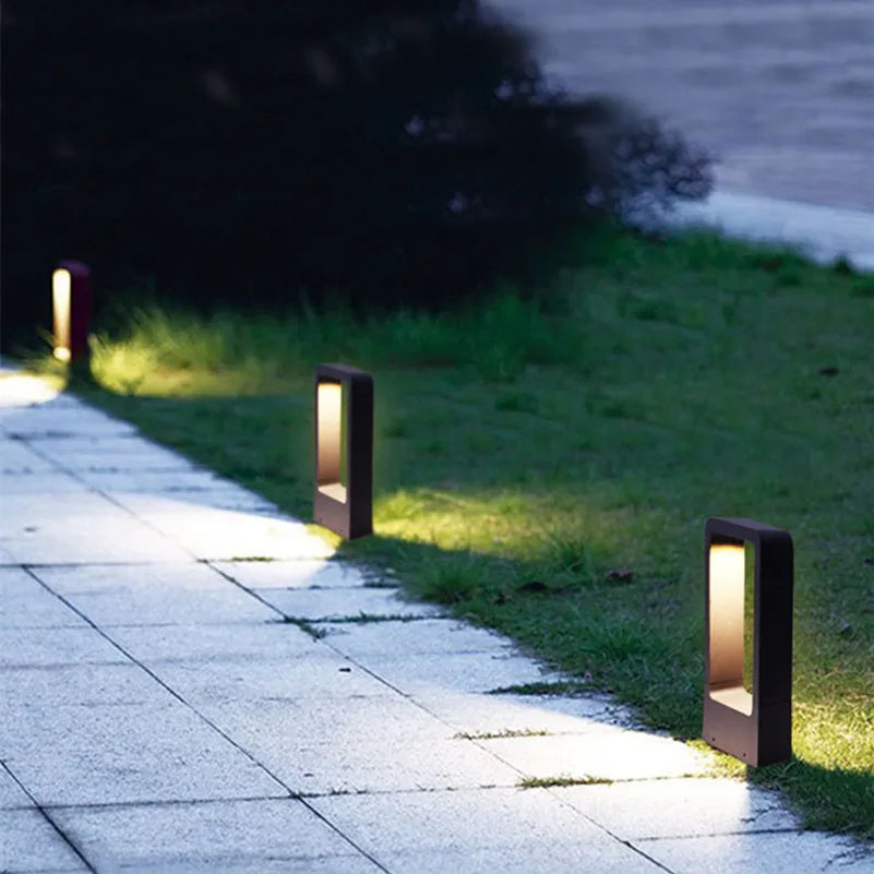 GardenGlow Ground Garden Lamp for Outdoor Use-30CM-3000K DC12V-Grey Housing-State of Style