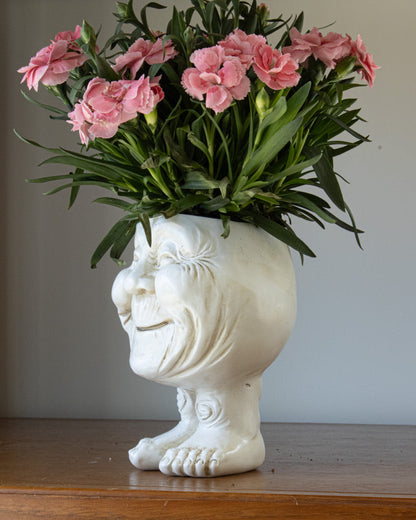 Face Head Planter Set