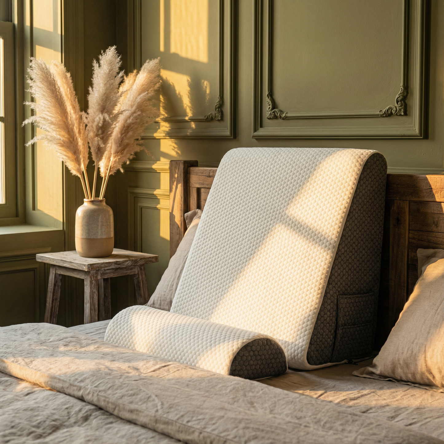 Inclined Wedge Support Pillow | Firm Bed Elevation