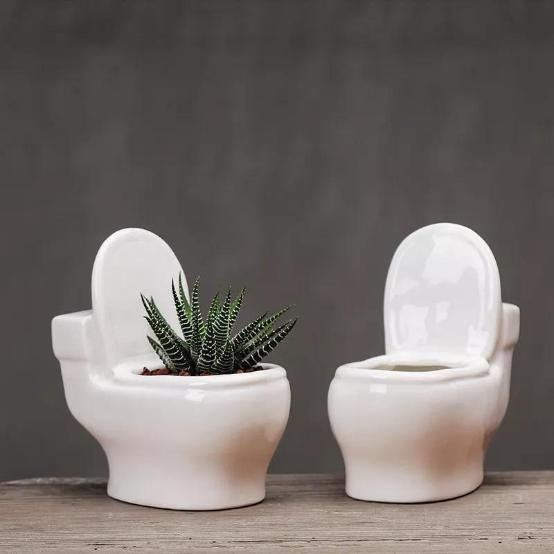 Handcrafted Clay Plant Holder Pot