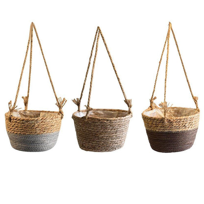 Woven Hanging Planter Basket