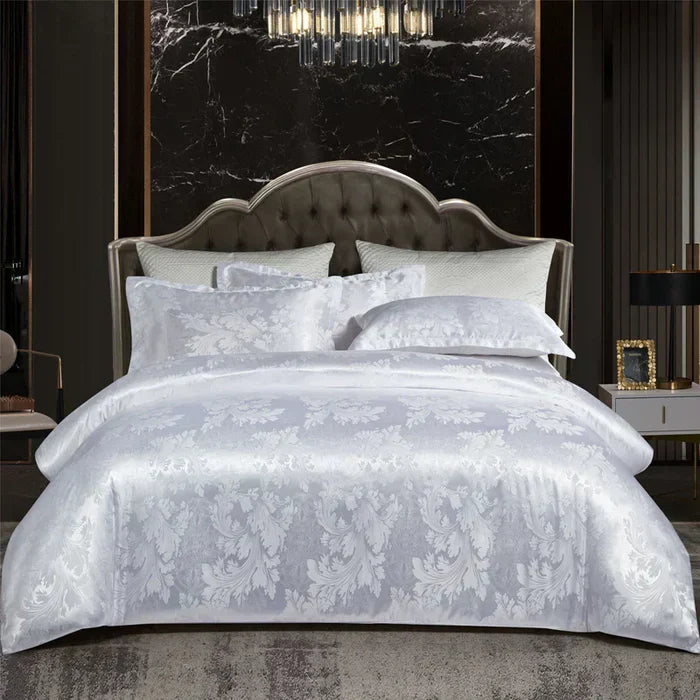 Luxury Satin Duvet Cover Set - RoyalDream-King 220x240cm 1st-1-State of Style