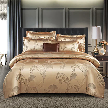 Luxury Satin Duvet Cover Set - RoyalDream-King 220x240cm 1st-12-State of Style