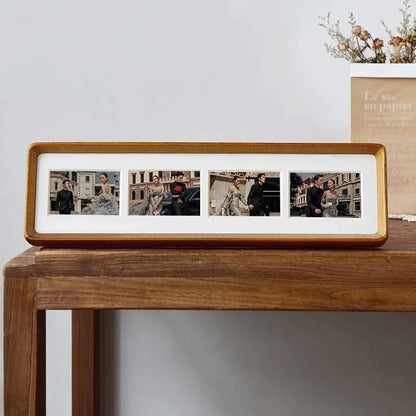 Horizontal-Orientation Floating Acrylic Photo Frame