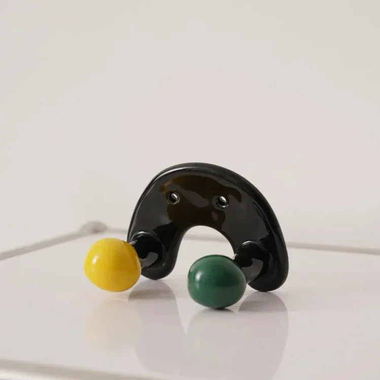 Color Dot Wall Hook Rack