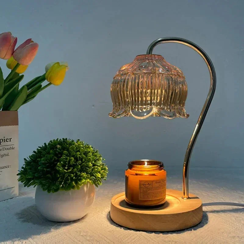 Dome Glass Candle Warmer Lamp