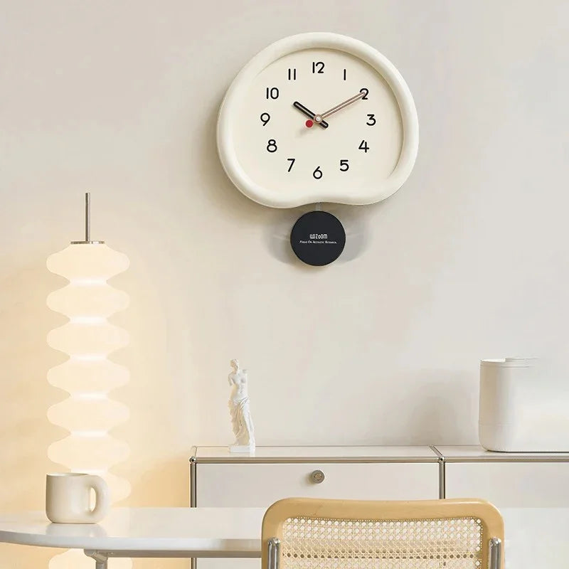 Classic White Dial Wall Clock