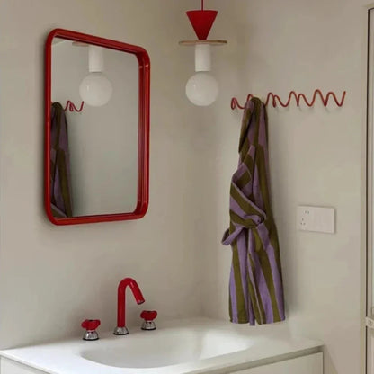 Color Block Wall Hook Rack