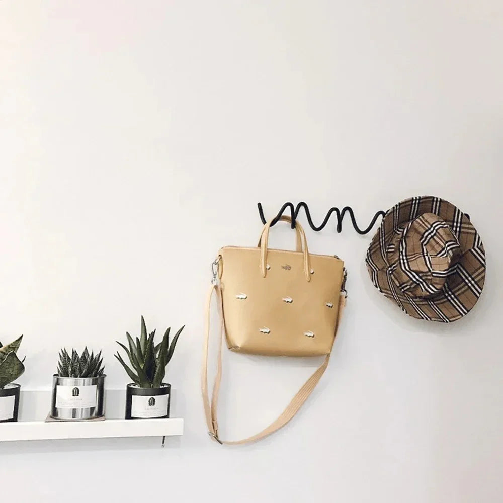 Color Block Wall Hook Rack