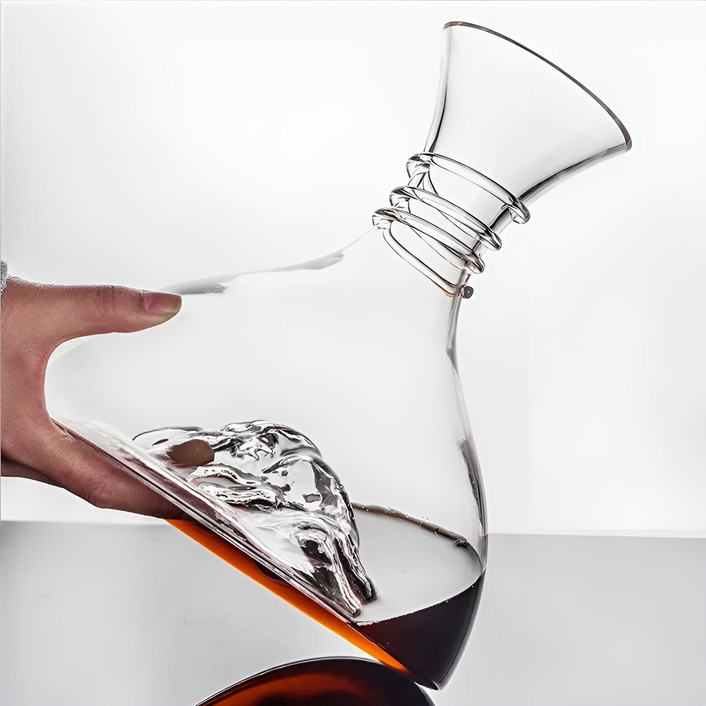 Waterfall Red Wine Decanter | Crystal Glass Aerator Carafe