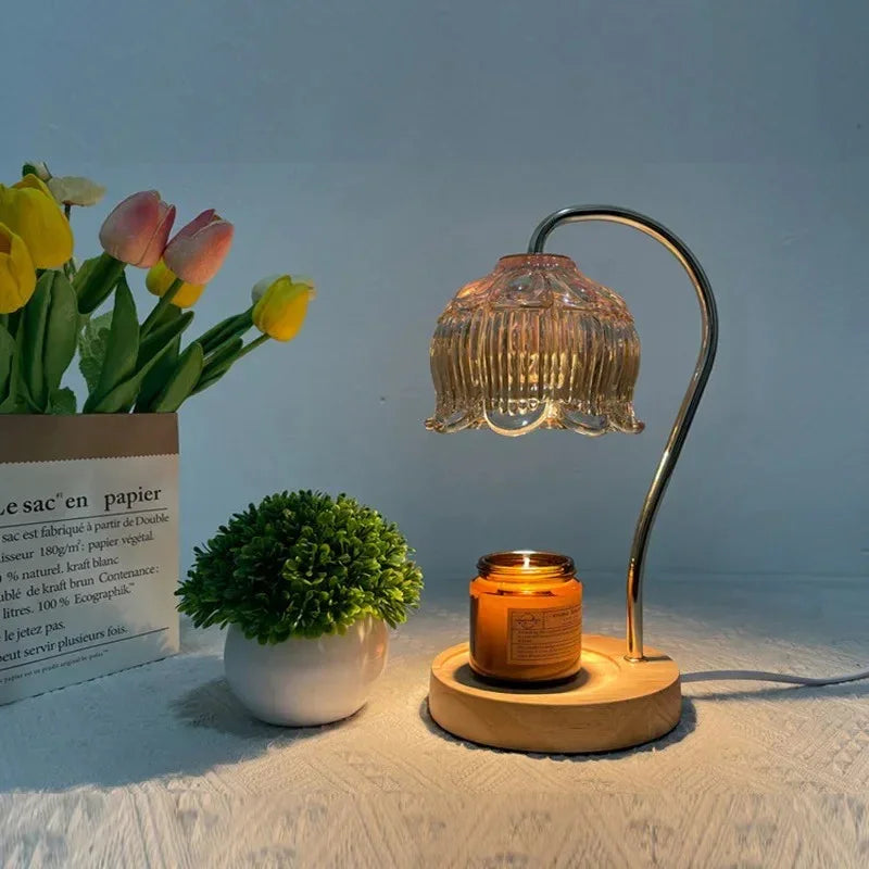 Dome Glass Candle Warmer Lamp