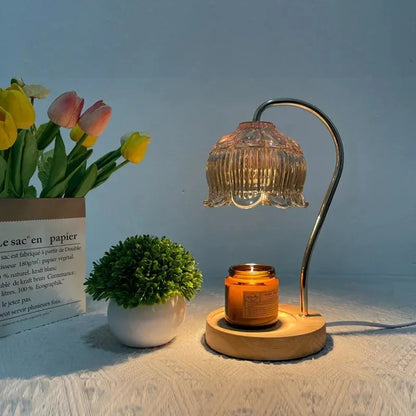 Dome Glass Candle Warmer Lamp