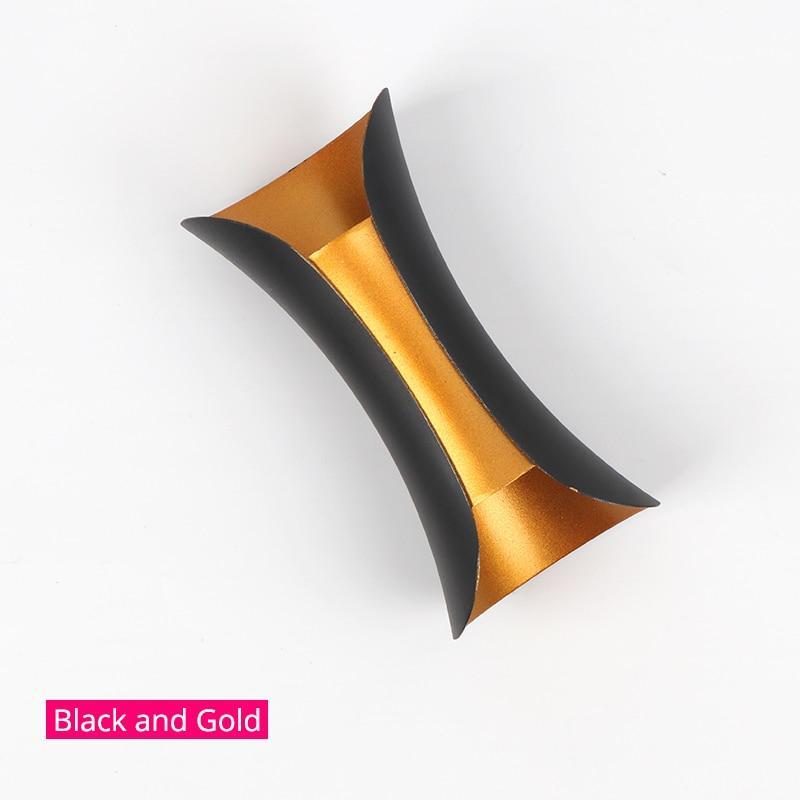 Modern LED Outdoor Wall Lamp - LumiEdge-Small (6W)-Warm White-Black and Gold-State of Style