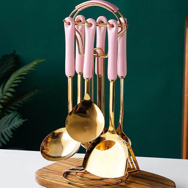 Premium Kitchen Utensils | Cooking Tools with Stand