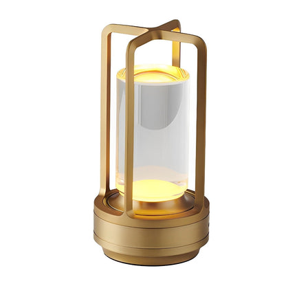 Cordless USB Touch Dimming Lantern Table Lamp