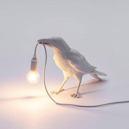 Raven Bird Table Lamp