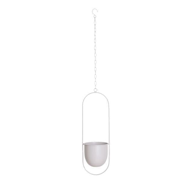 Metal Hanging Plant Planter