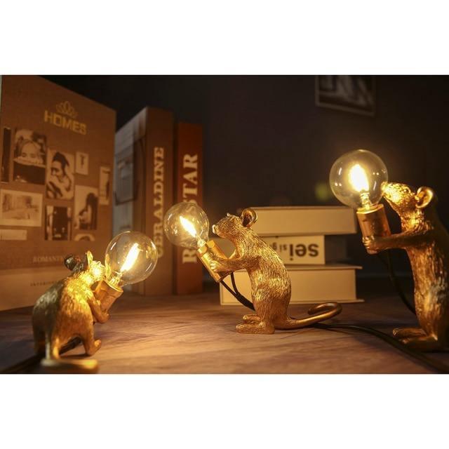 Mouse Figure Table Lamp
