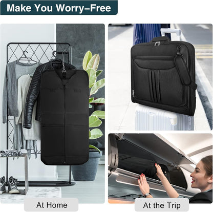 Foldable Carry-On Garment Bag | Waterproof Travel Suit Bag Luggage
