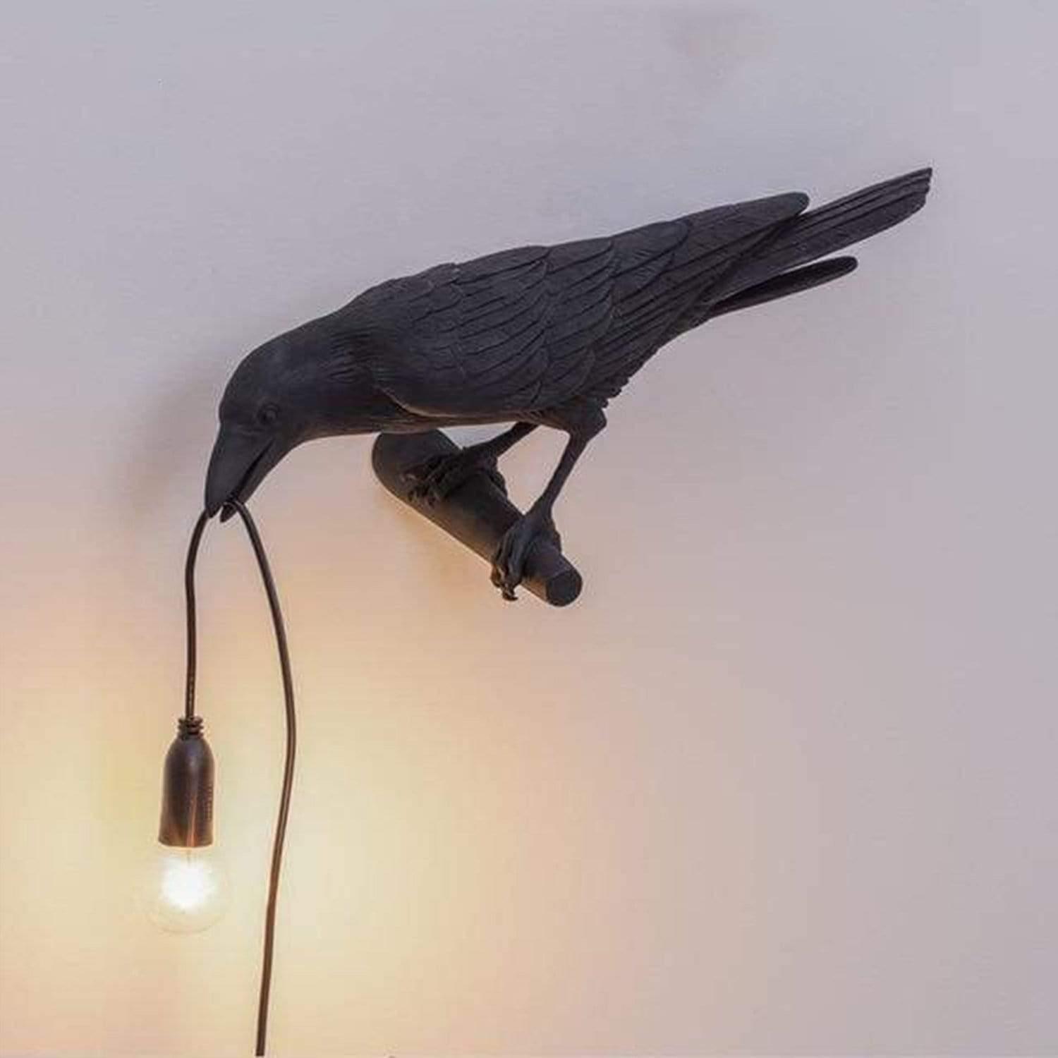 Raven Bird Table Lamp