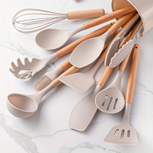 Silicone Kitchen Utensils | Cooking Tools Set